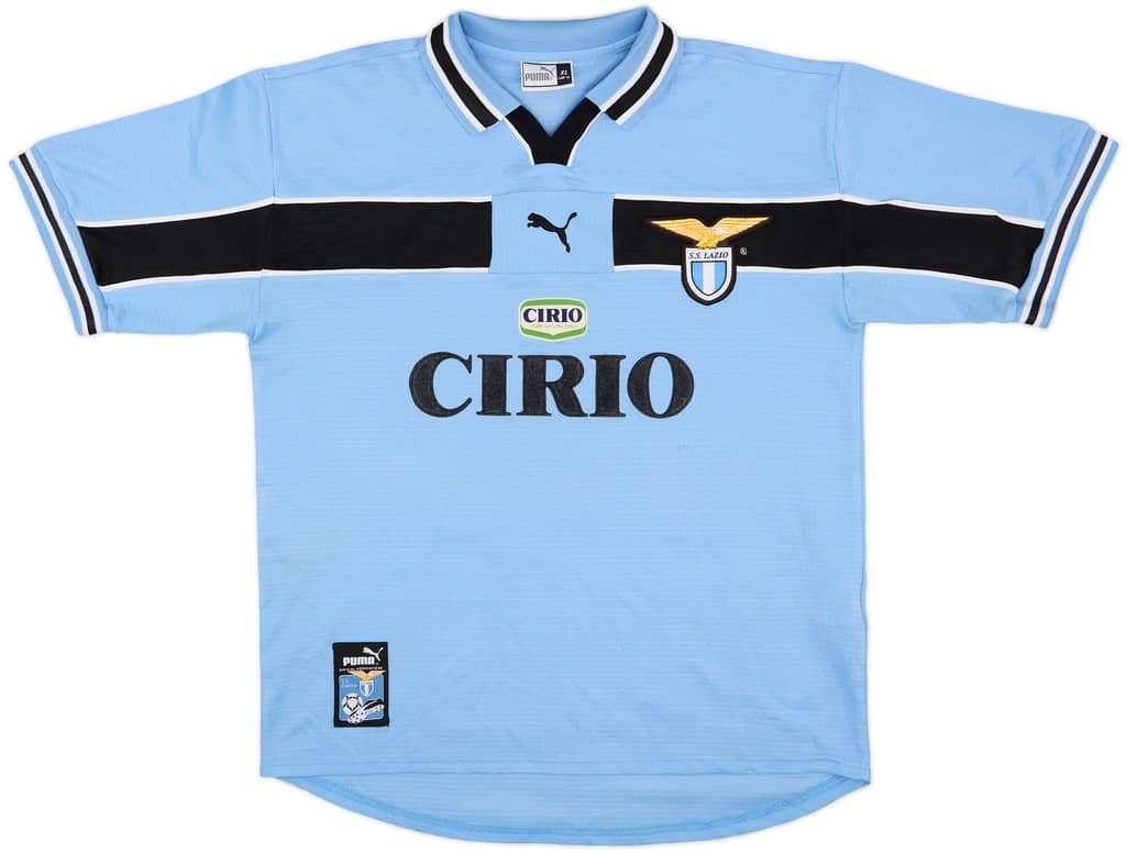 1998-00 Lazio Home Shirt Nesta #13 - 8/10 - (XL)