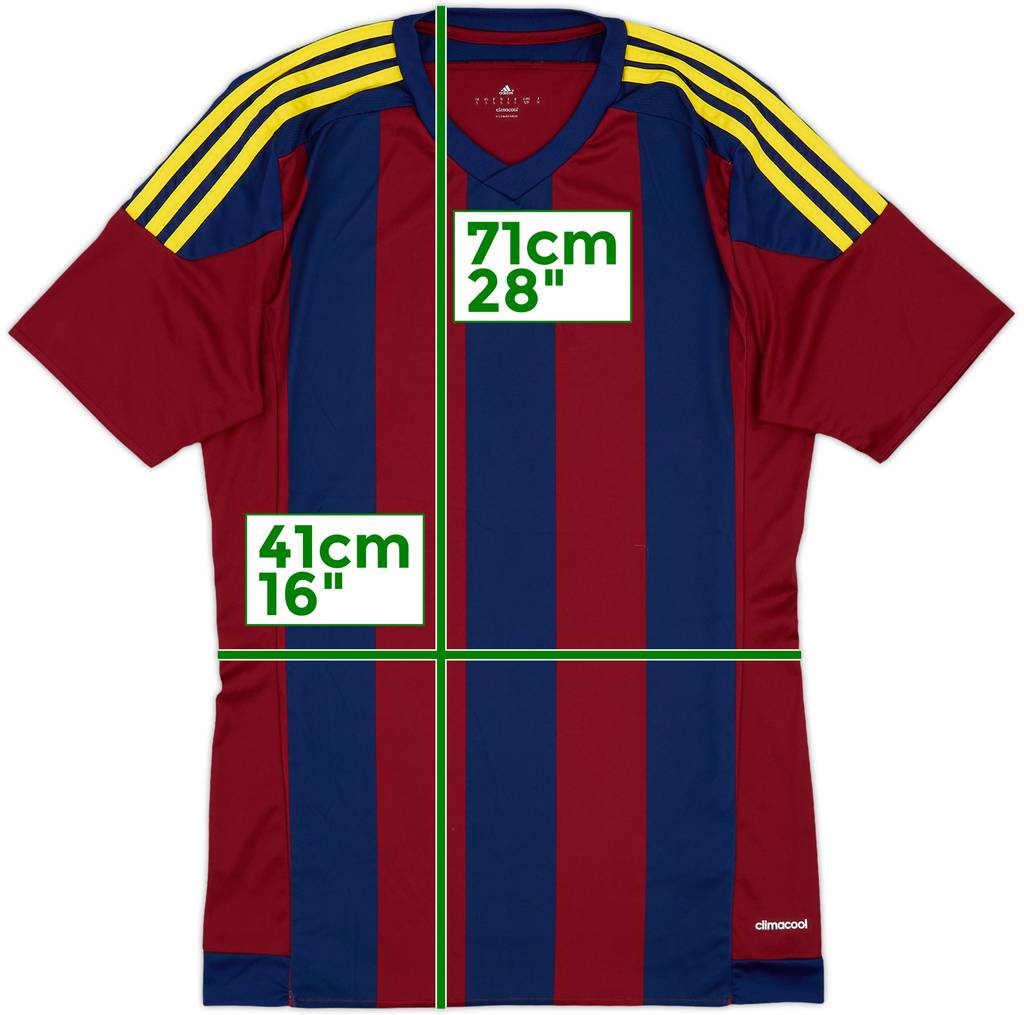 2014-15 adidas Template Shirt - 9/10 - (S)