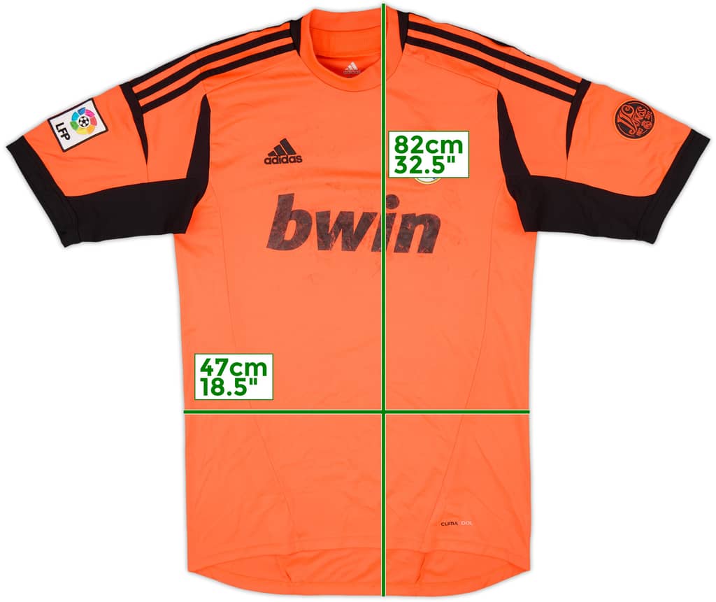 2012-13 Real Madrid GK S/S Shirt - 5/10 - (M)
