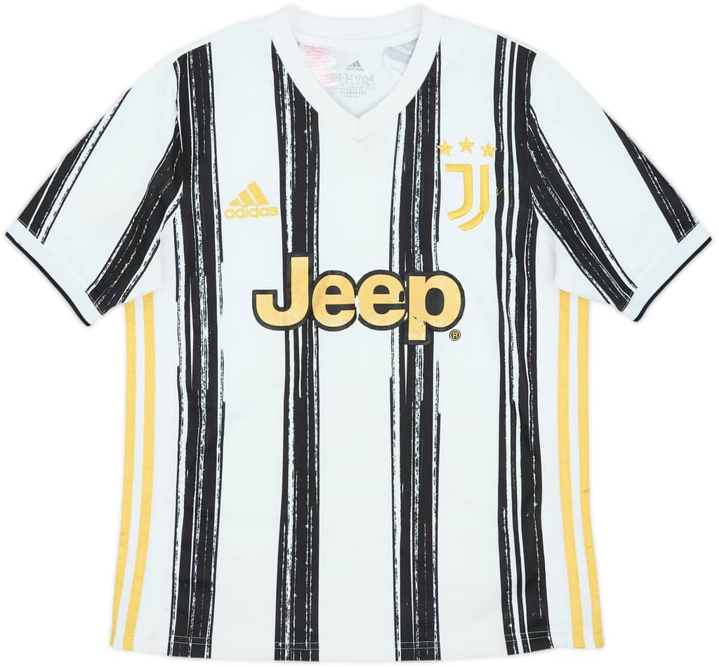 2020-21 Juventus Home Shirt - 4/10 - (L.Boys)