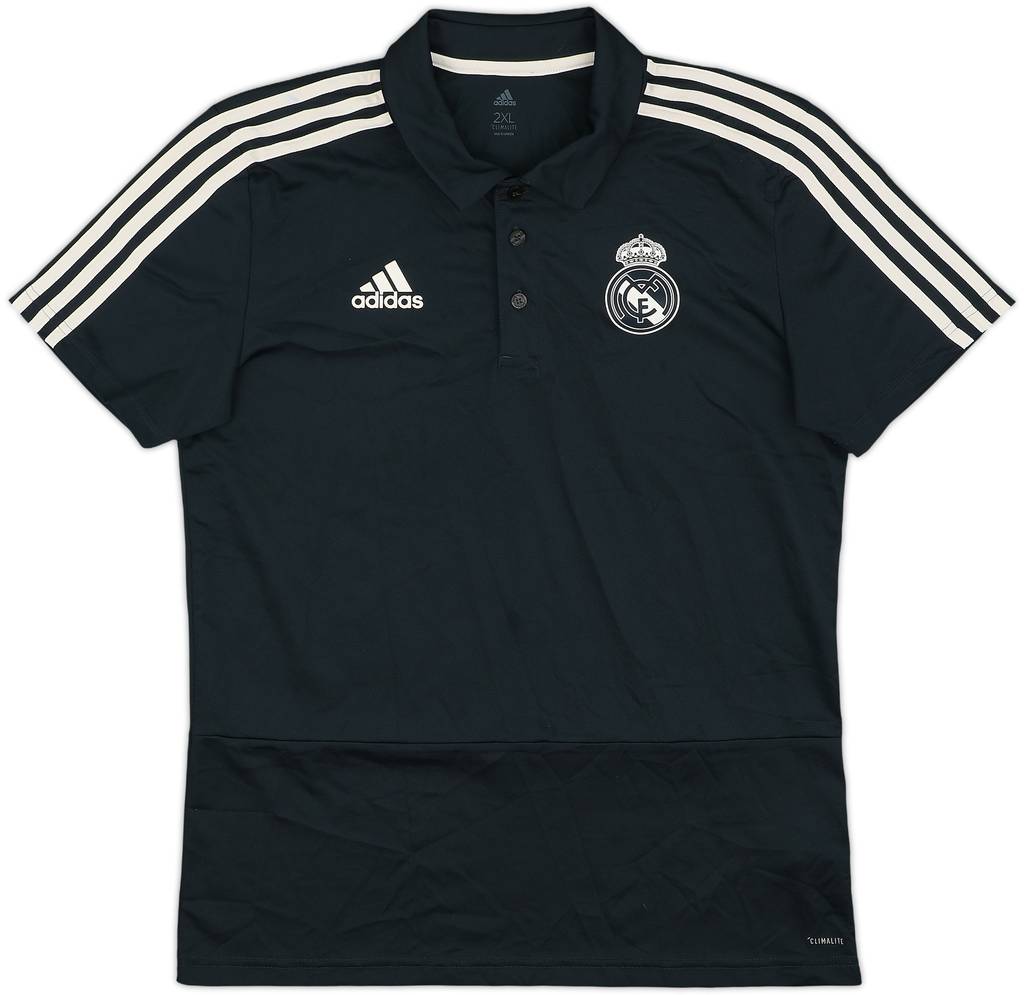 2018-19 Real Madrid adidas Polo Shirt - 8/10 - (XXL)