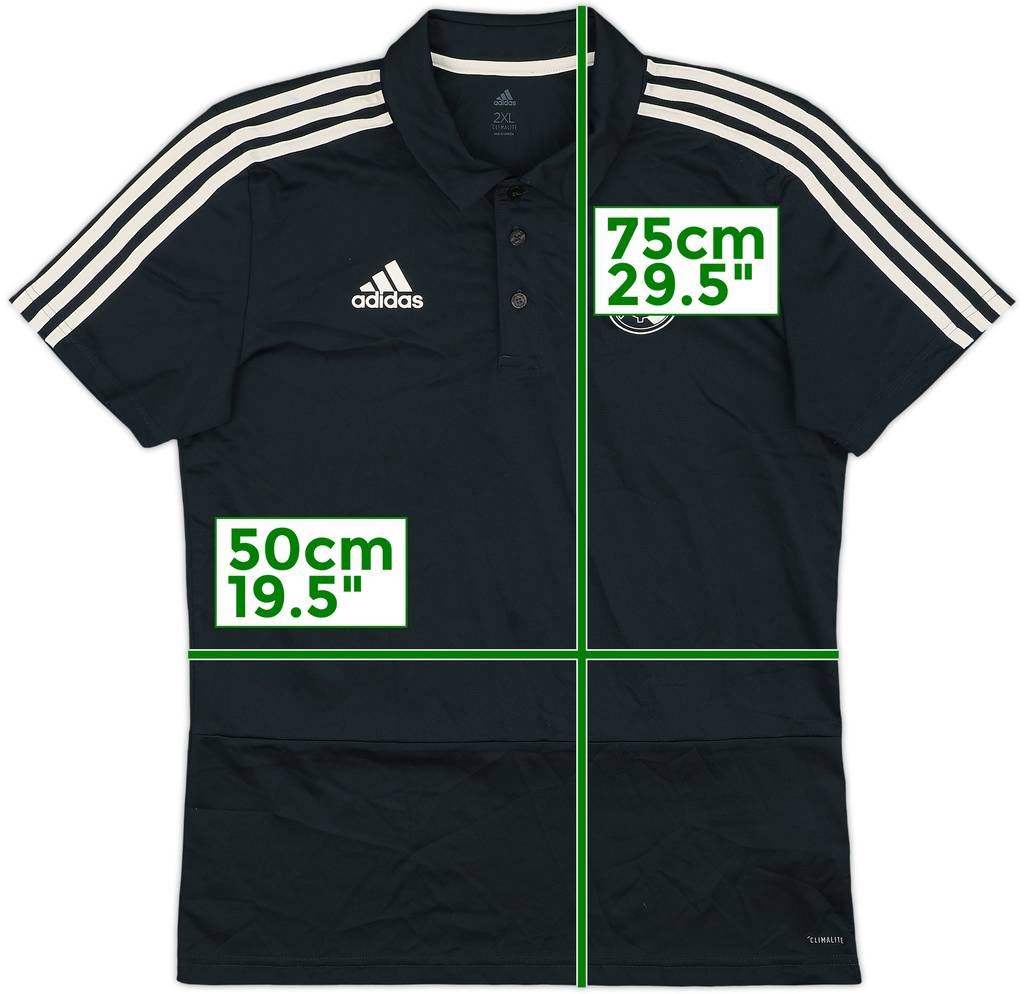 2018-19 Real Madrid adidas Polo Shirt - 8/10 - (XXL)