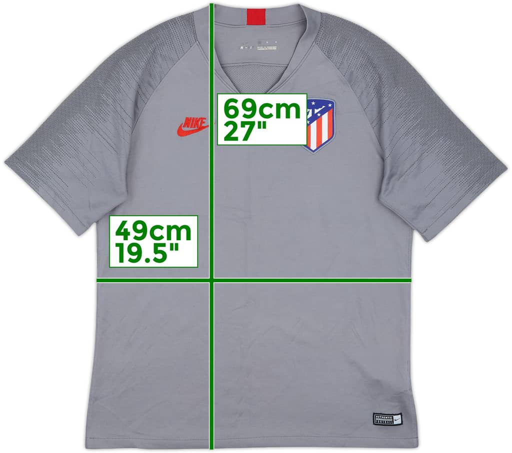 2019-20 Atletico Madrid Nike Training Shirt - 8/10 - (L)