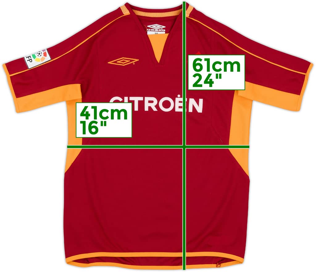 2004-06 Celta Vigo Away Shirt - 9/10 - (M.Boys)
