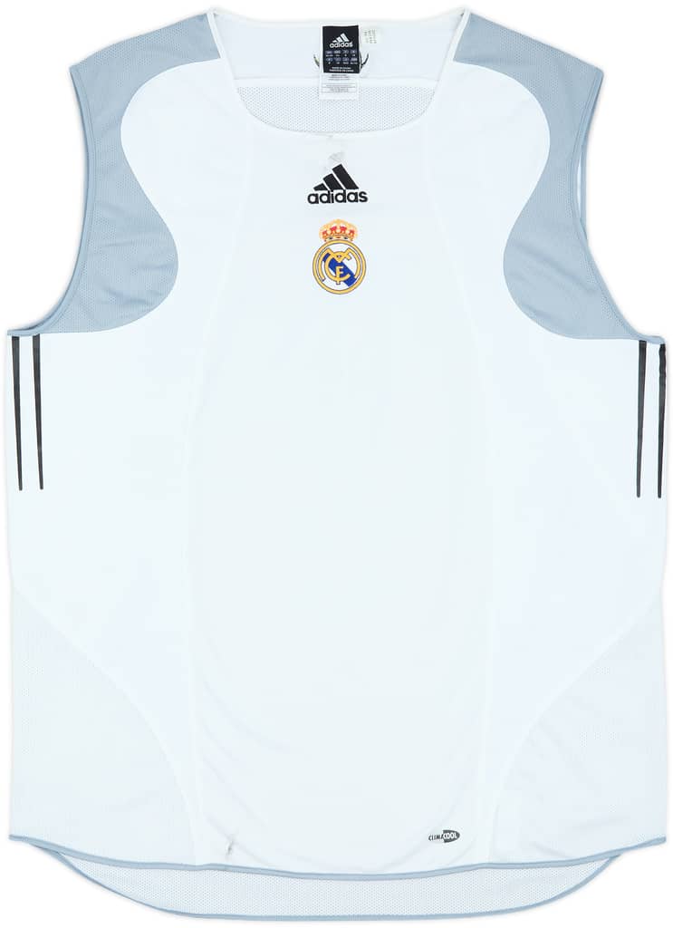2004-05 Real Madrid adidas Training Vest - 6/10 - (XXL)