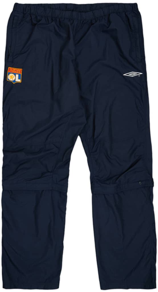 2002-04 Lyon Umbro Zip-Off Track Pants/Bottoms - 8/10 - (XL)