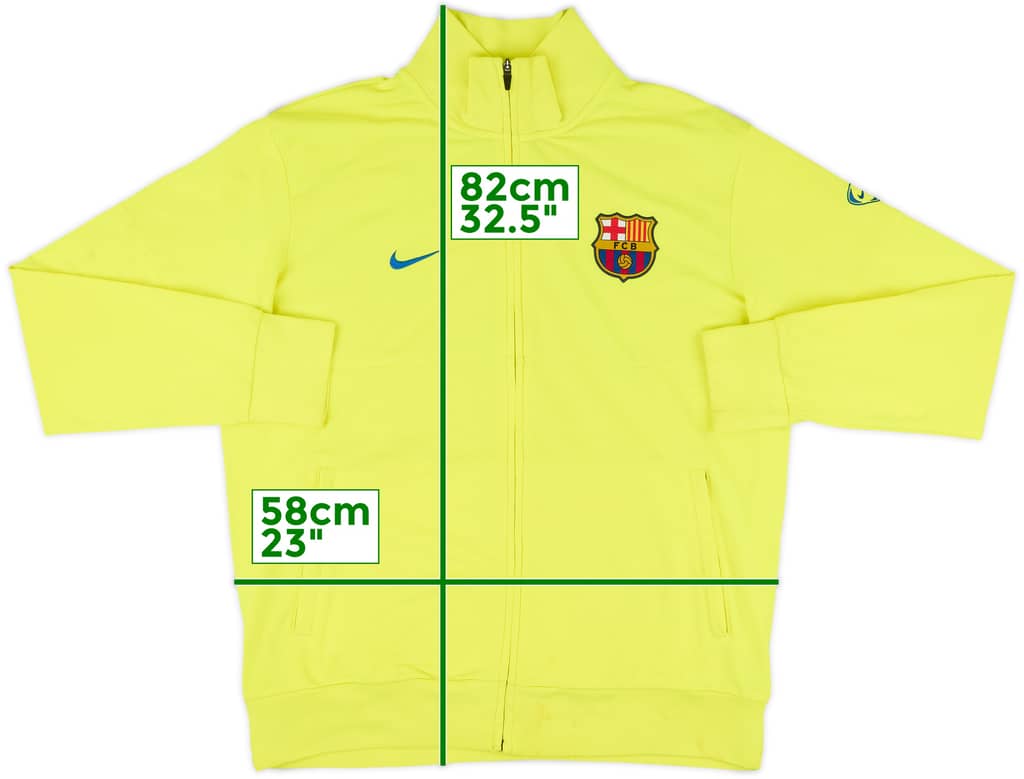 2009-10 Barcelona Nike Track Jacket - 6/10 - (XL)