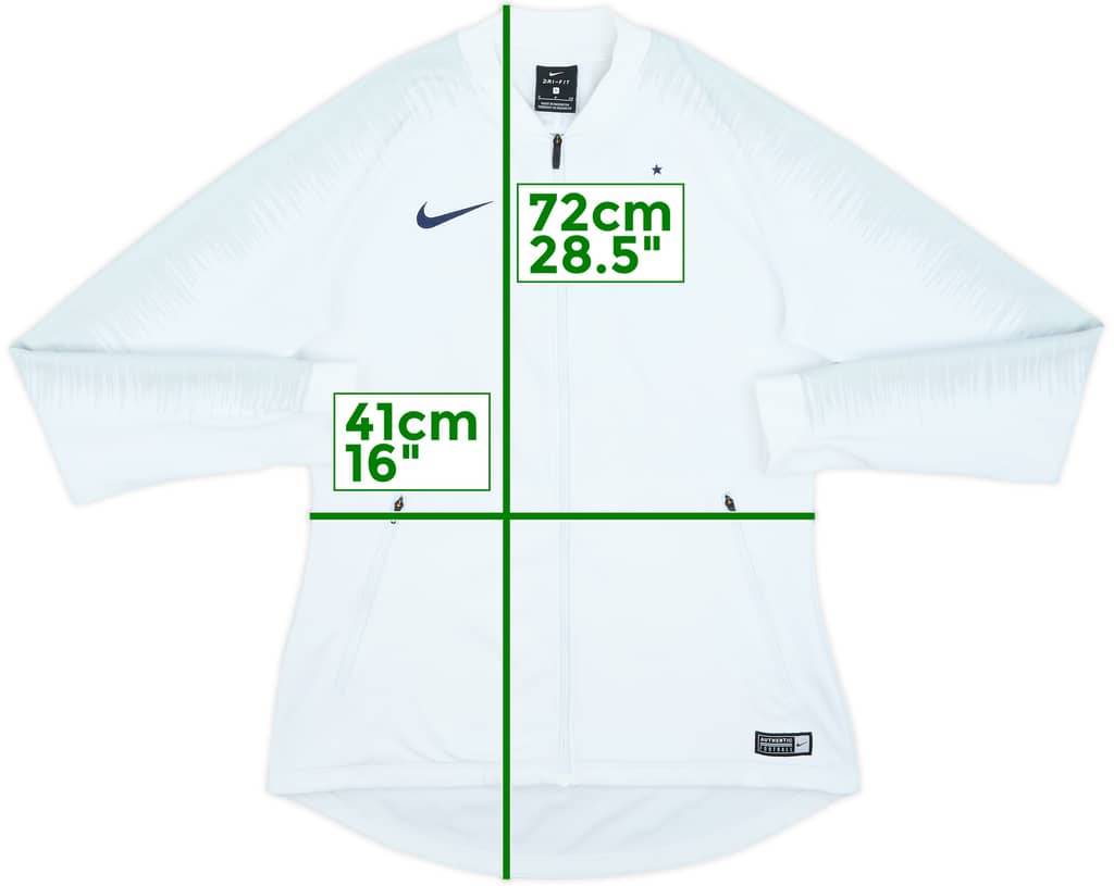 2018-19 France Nike Track Jacket - 8/10 - (S)