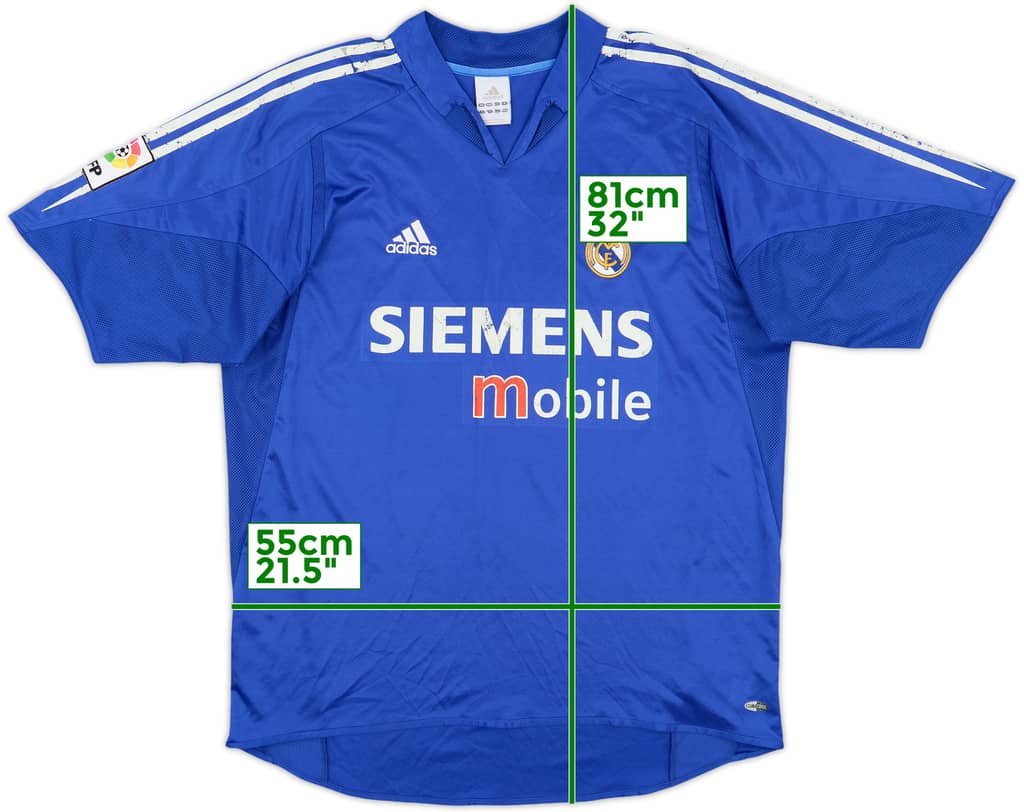 2004-05 Real Madrid Third Shirt - 5/10 - (L)
