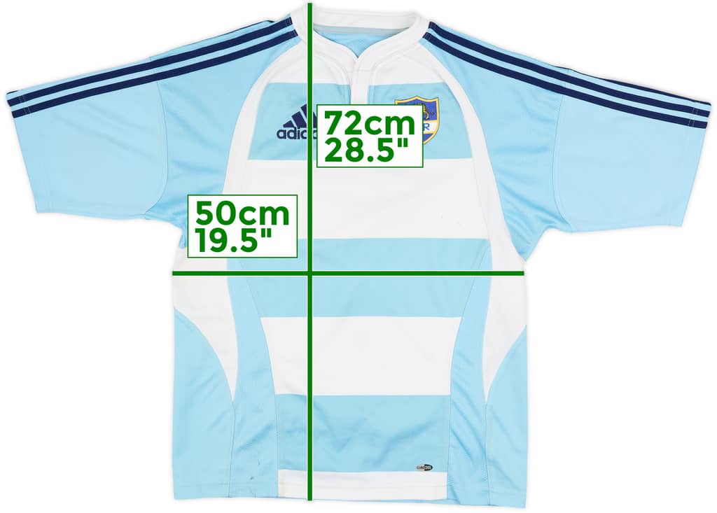 2007-08 Argentina Rugby Shirt - 5/10 - (M)