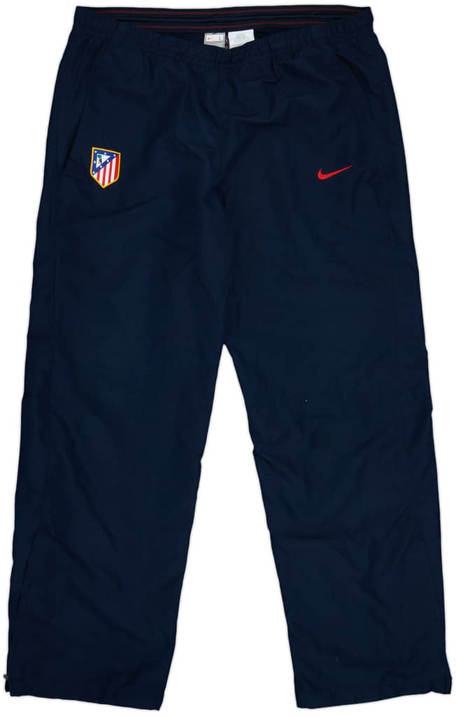 2008-09 Atletico Madrid Nike Track Pants/Bottoms - 5/10 - (L)