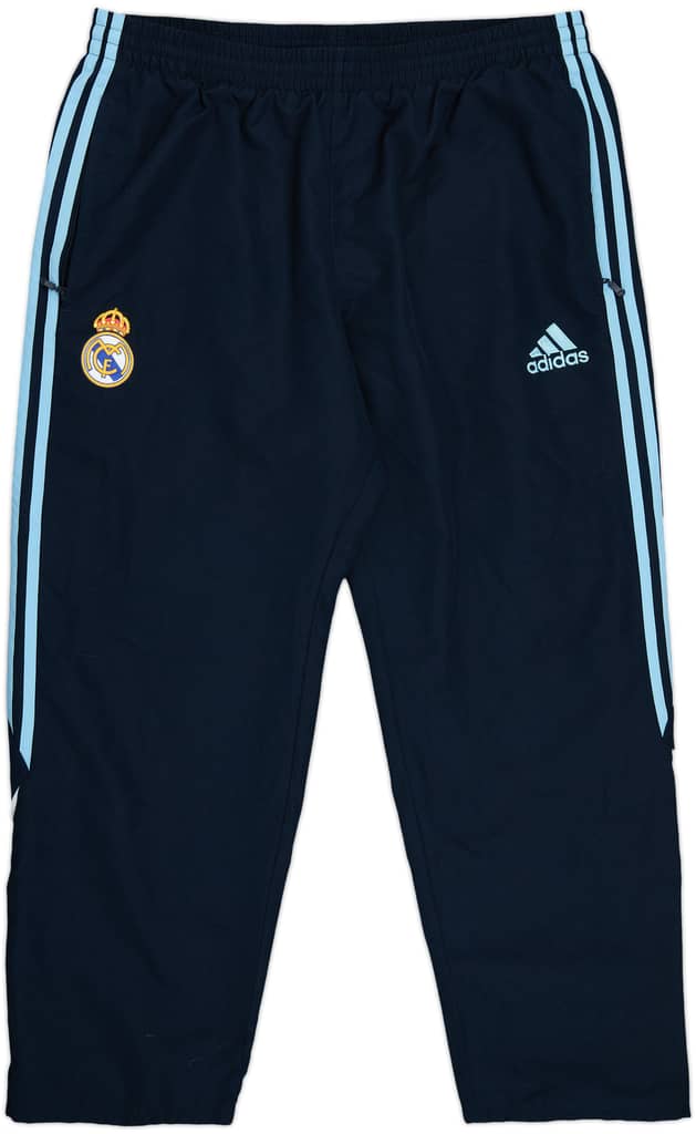 2009-10 Real Madrid adidas Track Pants/Bottoms - 9/10 - (L/XL)