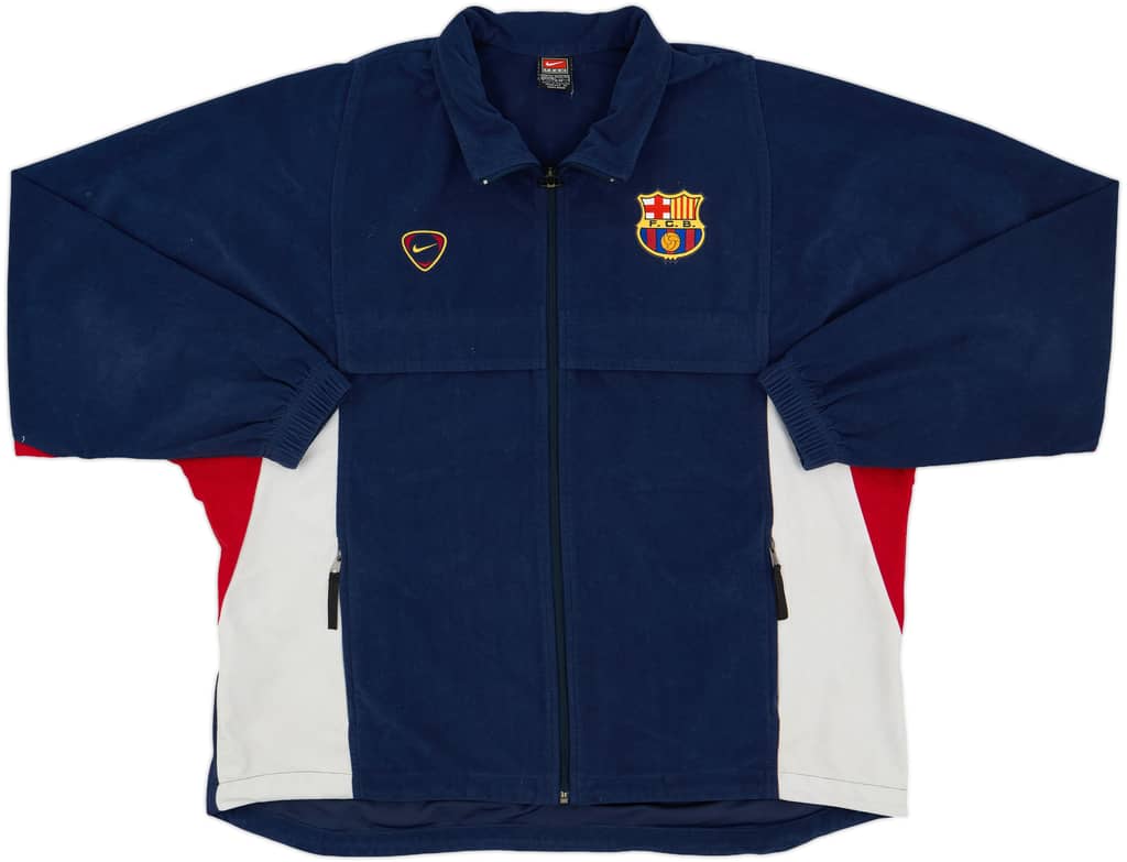 2000-01 Barcelona Nike Track Jacket - 9/10 - (XXL)