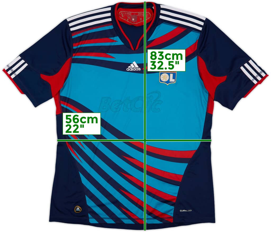 2010-11 Lyon Third Shirt - 4/10 - (XXL)