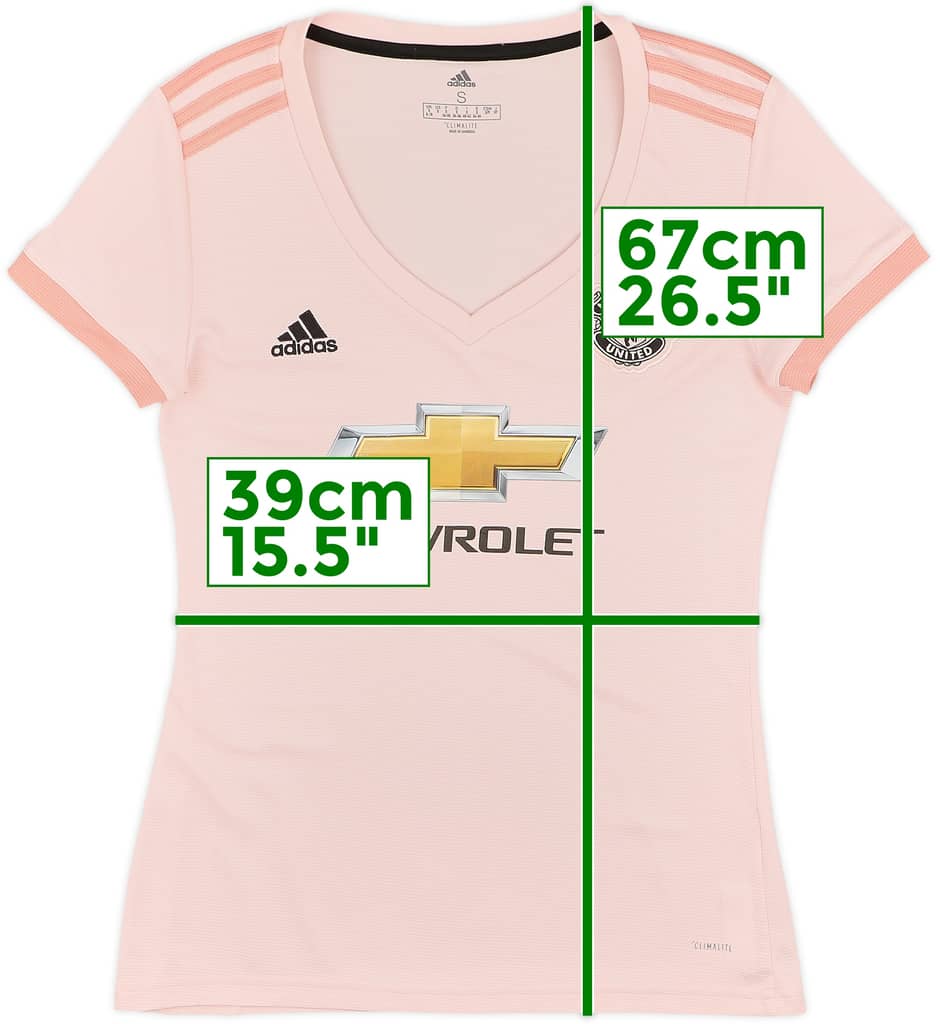 2018-19 Manchester United Away Shirt - 9/10 - (Women's S)