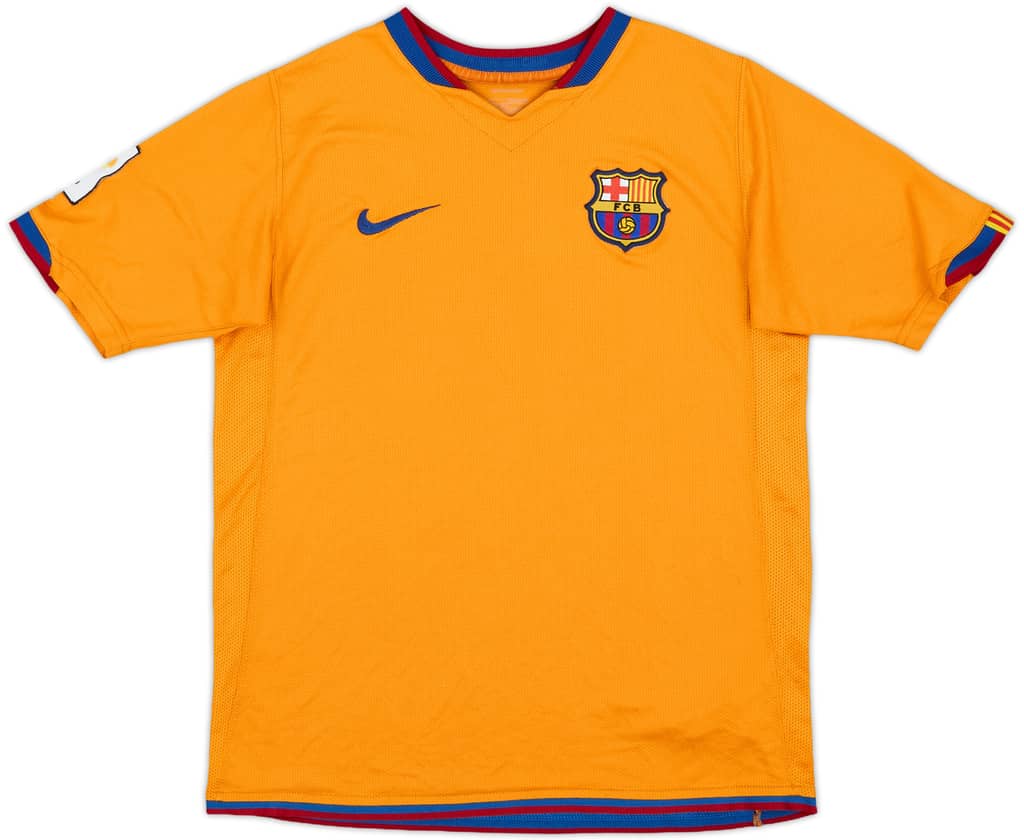 2006-08 Barcelona Away Shirt - 8/10 - (L.Boys)