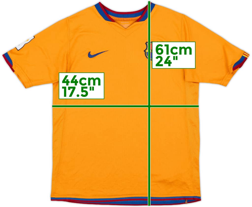 2006-08 Barcelona Away Shirt - 8/10 - (L.Boys)