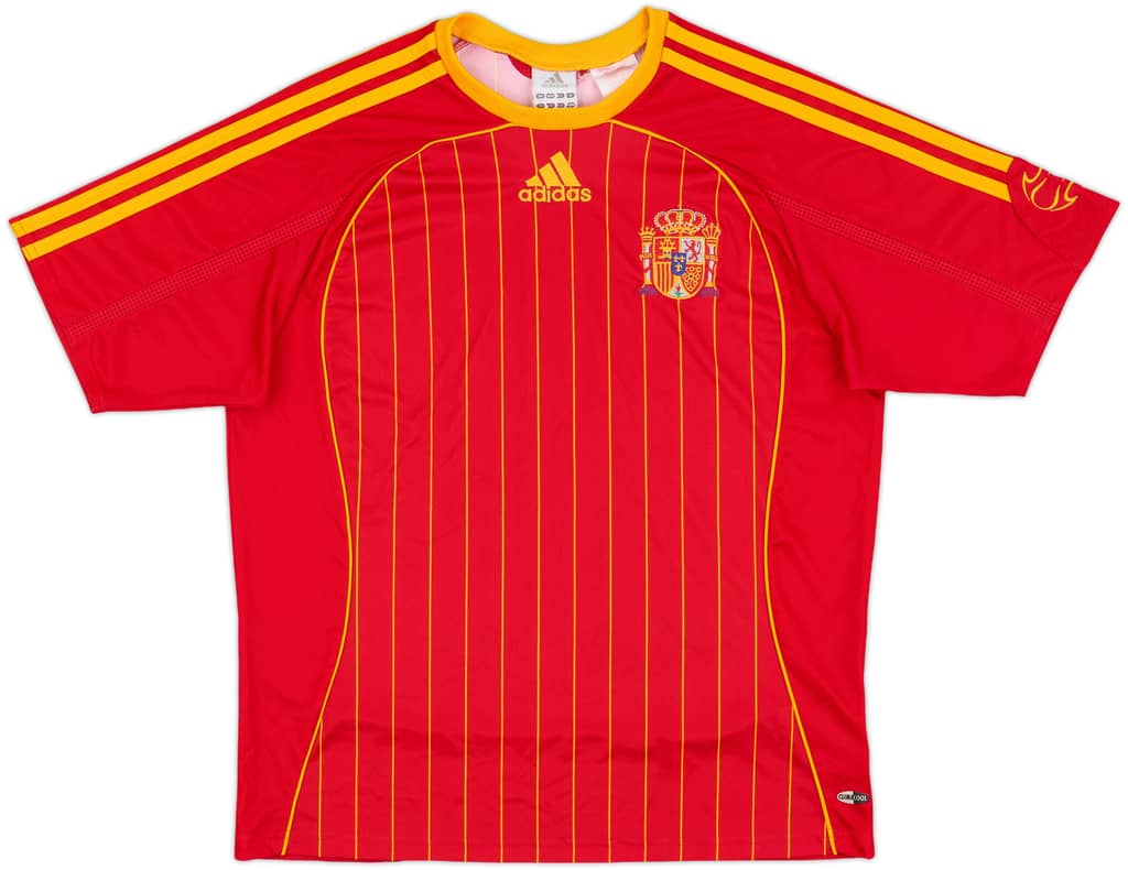 2006-08 Spain Basic Home Shirt - 7/10 - (L.Boys)