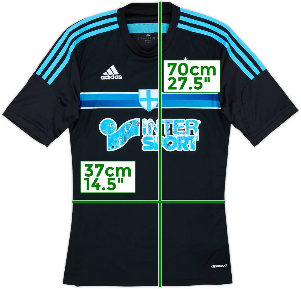 2014-15 Olympique Marseille Third Shirt - 5/10 - (XS)