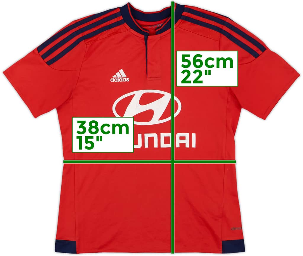 2015-16 Lyon Away Shirt - 6/10 - (M.Boys)