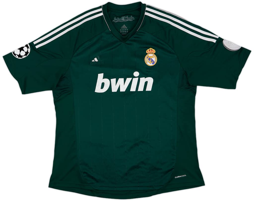 2012-13 Real Madrid CL Third Shirt - 4/10 - (XL)