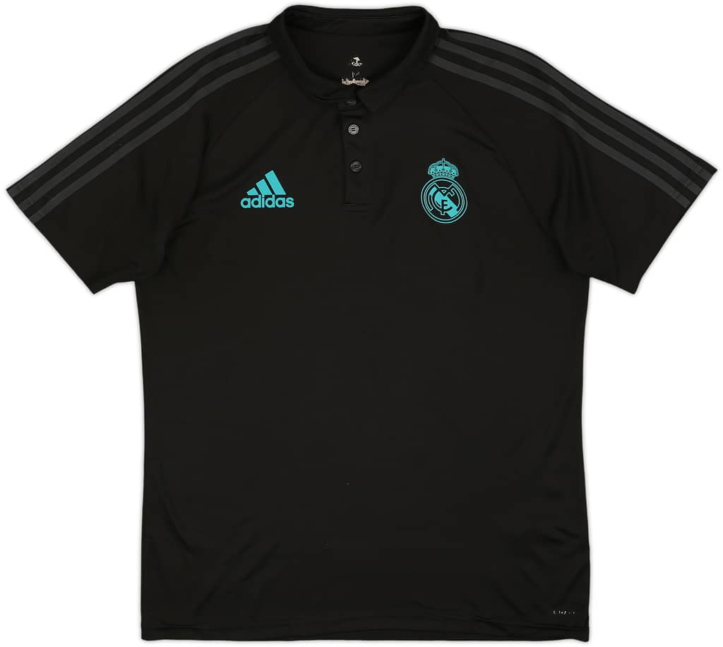 2017-18 Real Madrid adidas Polo Shirt - 5/10 - (M)