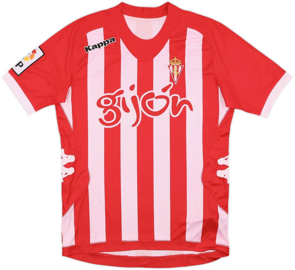 2012-13 Sporting Gijon Home Shirt - 6/10 - (M)