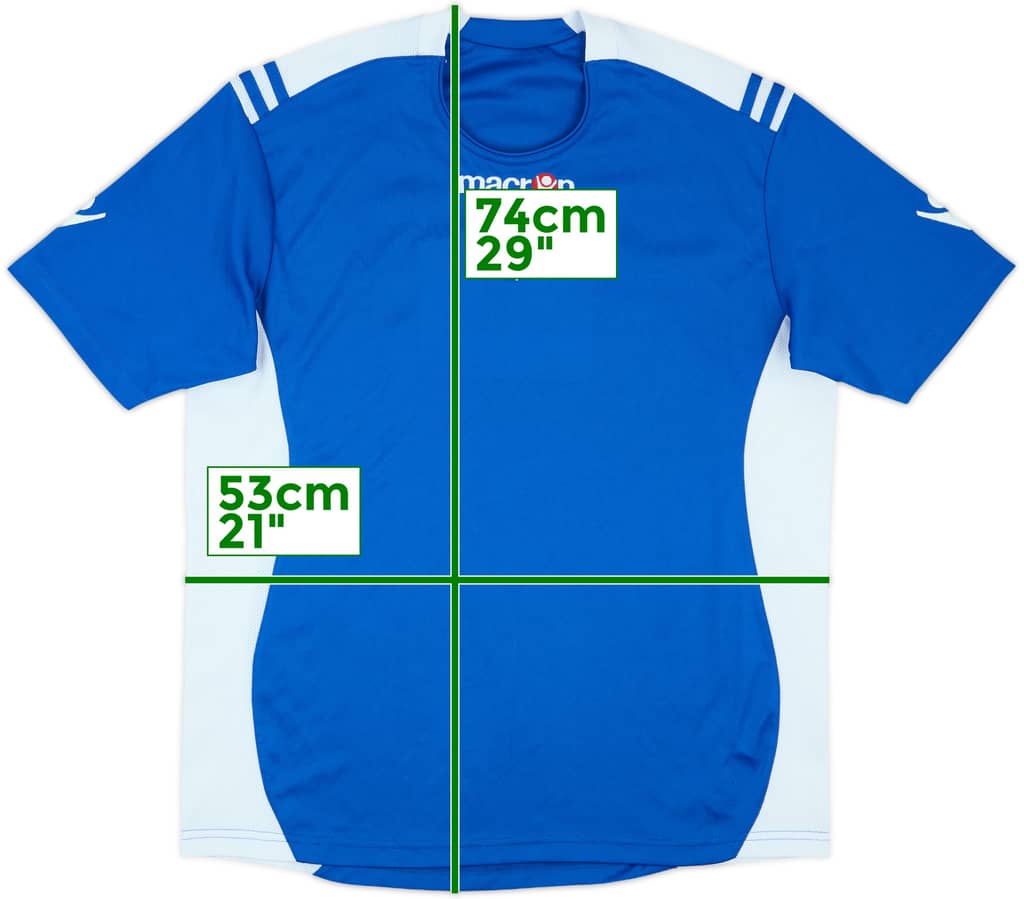 2012-13 Vicenza Macron Training Shirt - 8/10 - (L)