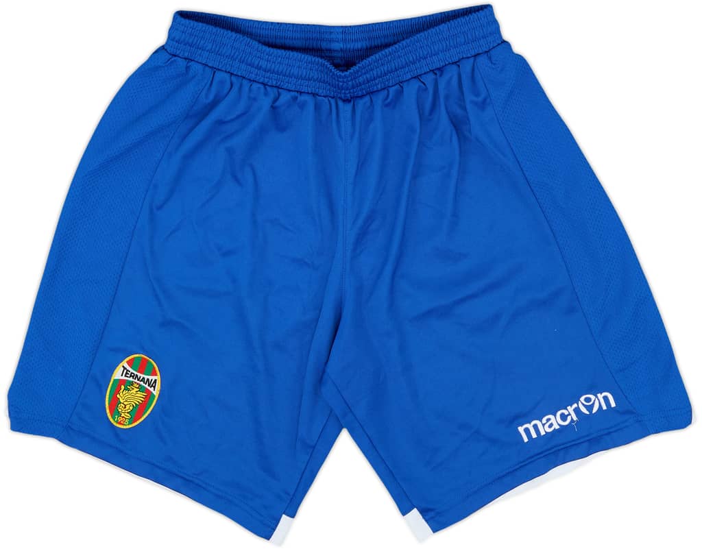 2016-17 Ternana Player Issue Macron Training Shorts #5 - 8/10 - (M)