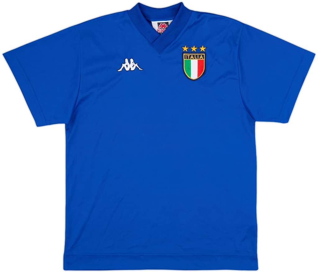 1998-99 Italy Basic Home Shirt - 9/10 - (XL.Boys)