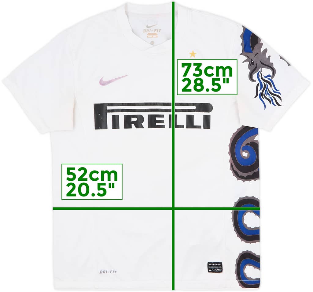 2011-12 Inter Milan Away Shirt - 4/10 - (M)