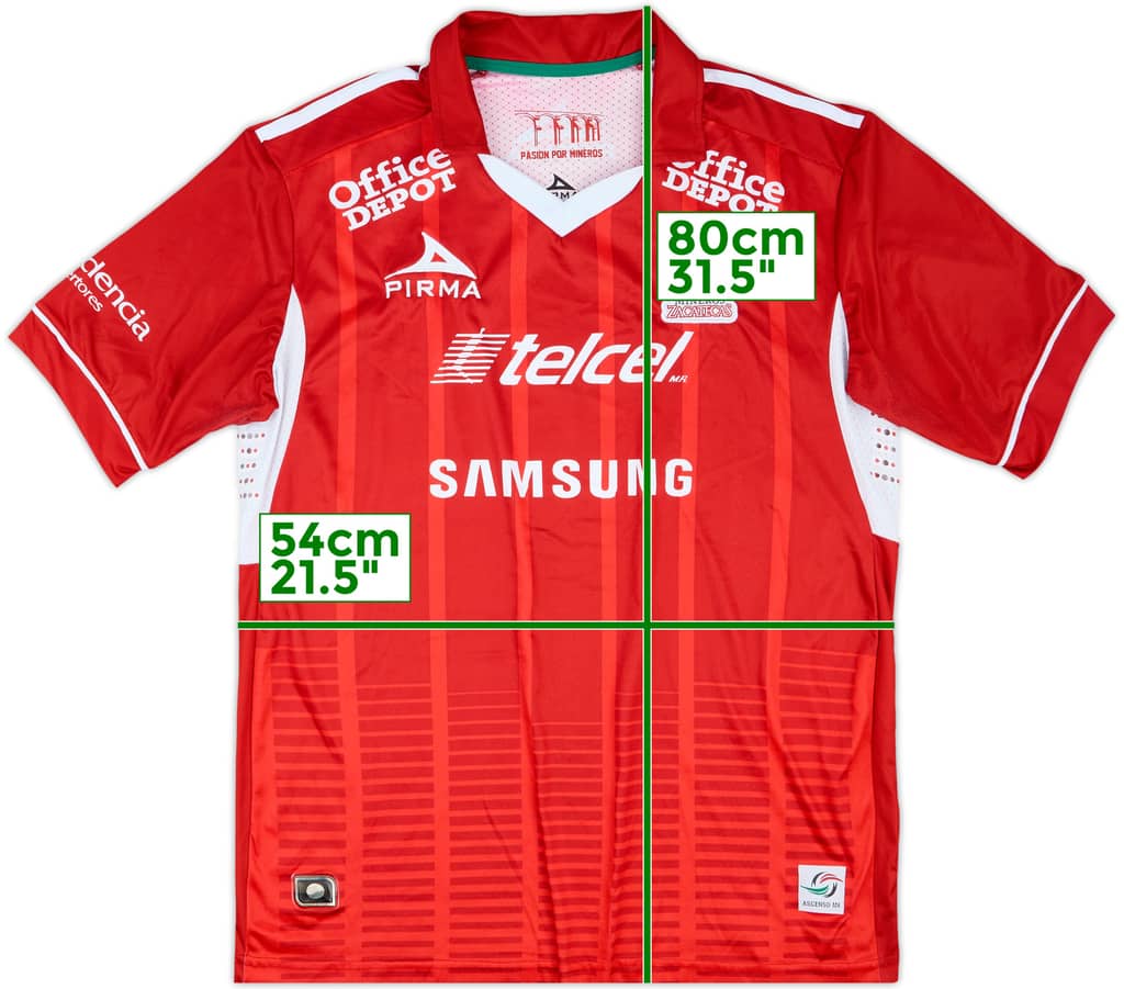 2015-16 Mineros de Zacatecas Home Shirt - 9/10 - (XL)