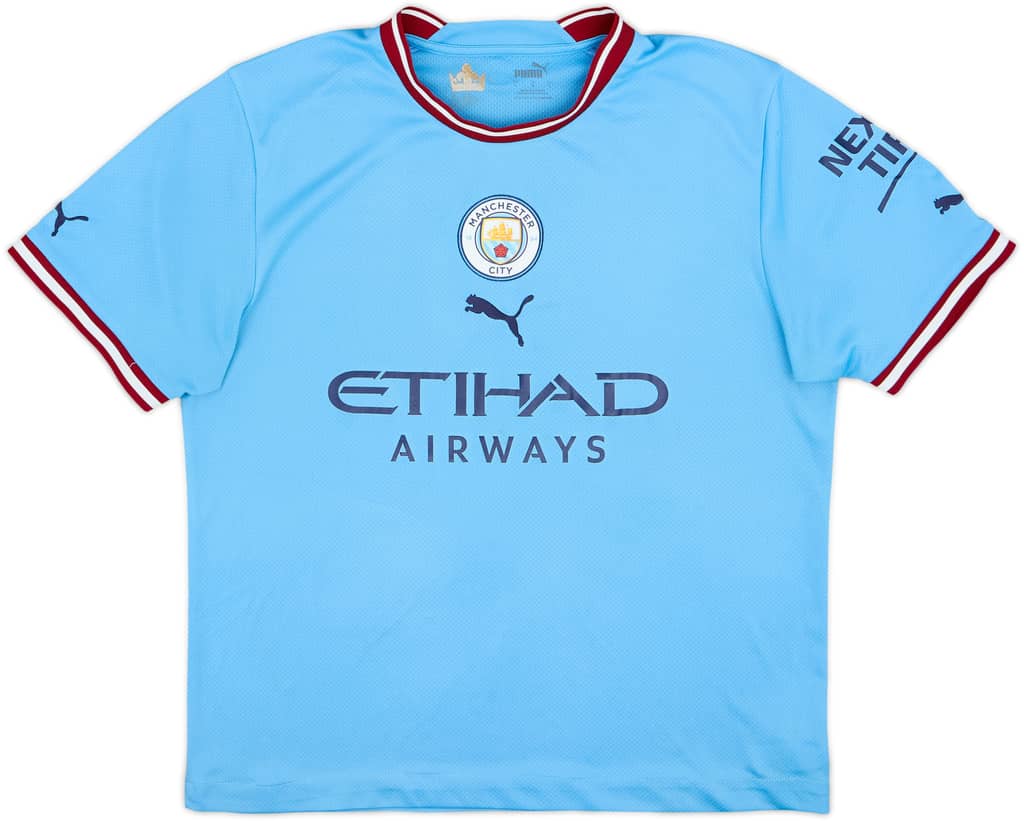 2022-23 Manchester City Home Shirt - 5/10 - (L)