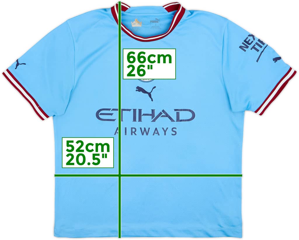2022-23 Manchester City Home Shirt - 5/10 - (L)