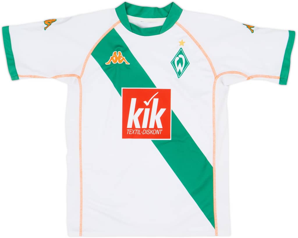 2004-05 Werder Bremen Away Shirt - 8/10 - (XL.Boys)