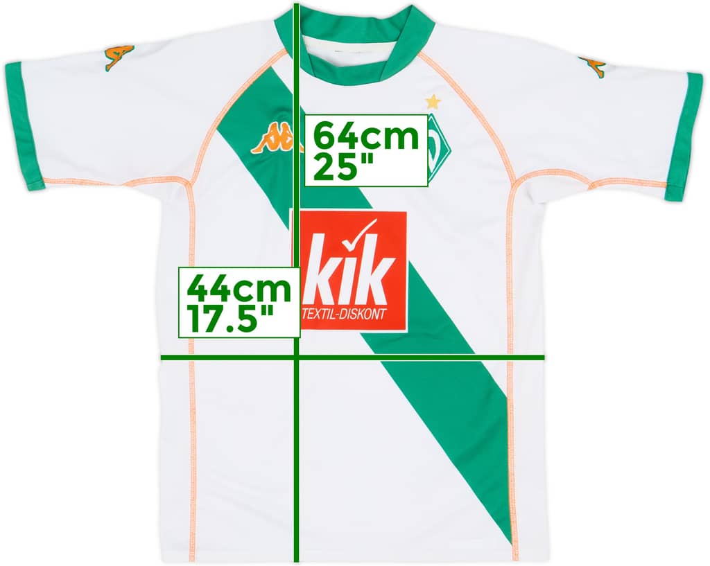 2004-05 Werder Bremen Away Shirt - 8/10 - (XL.Boys)
