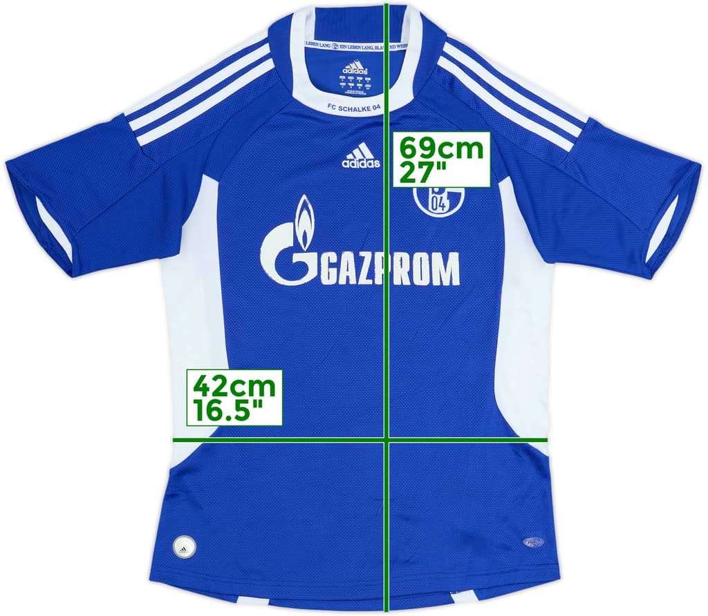 Camiseta de local del Schalke 2008-10 - 5/10 - (Mujeres S)