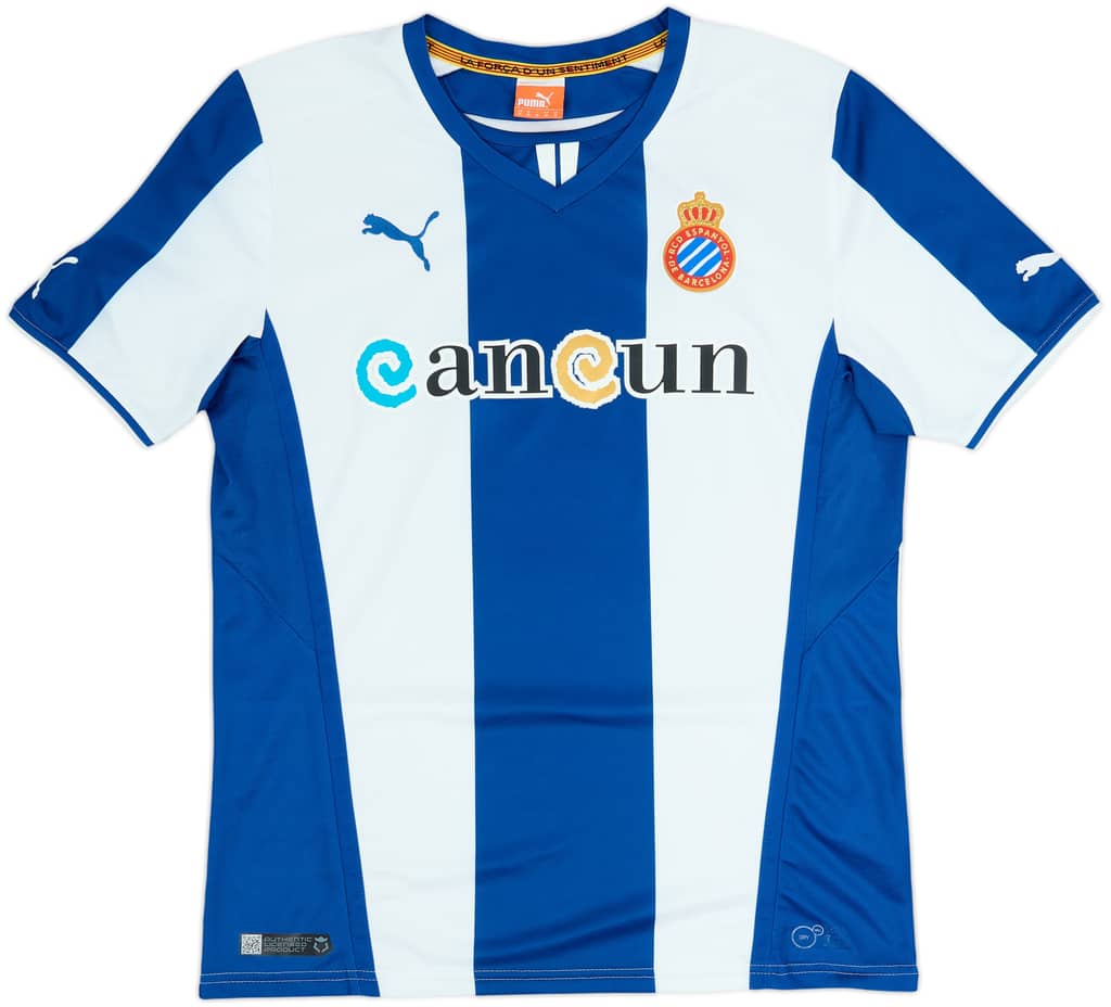 2013-14 Espanyol Home Shirt - 7/10 - (M)