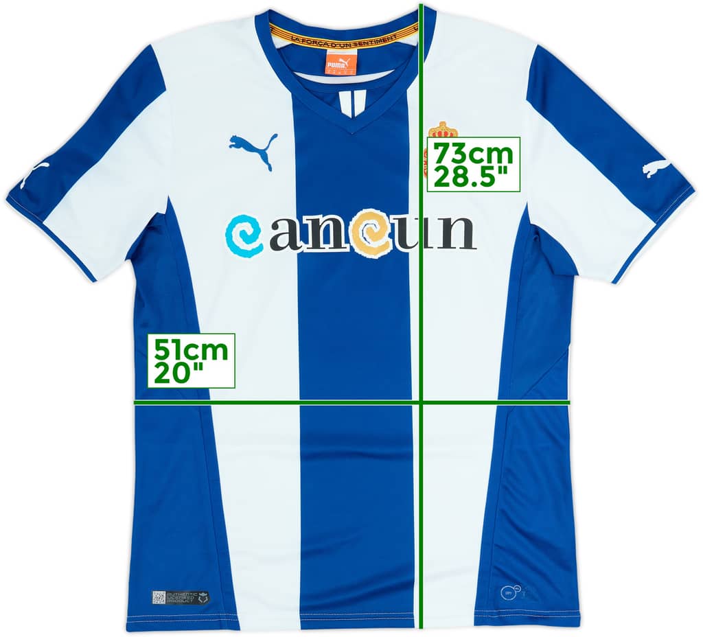 2013-14 Espanyol Home Shirt - 7/10 - (M)