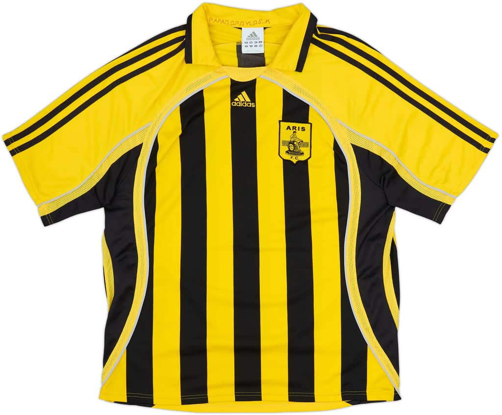 2006-07 Aris Thessaloniki Home Shirt - 7/10 - (L)