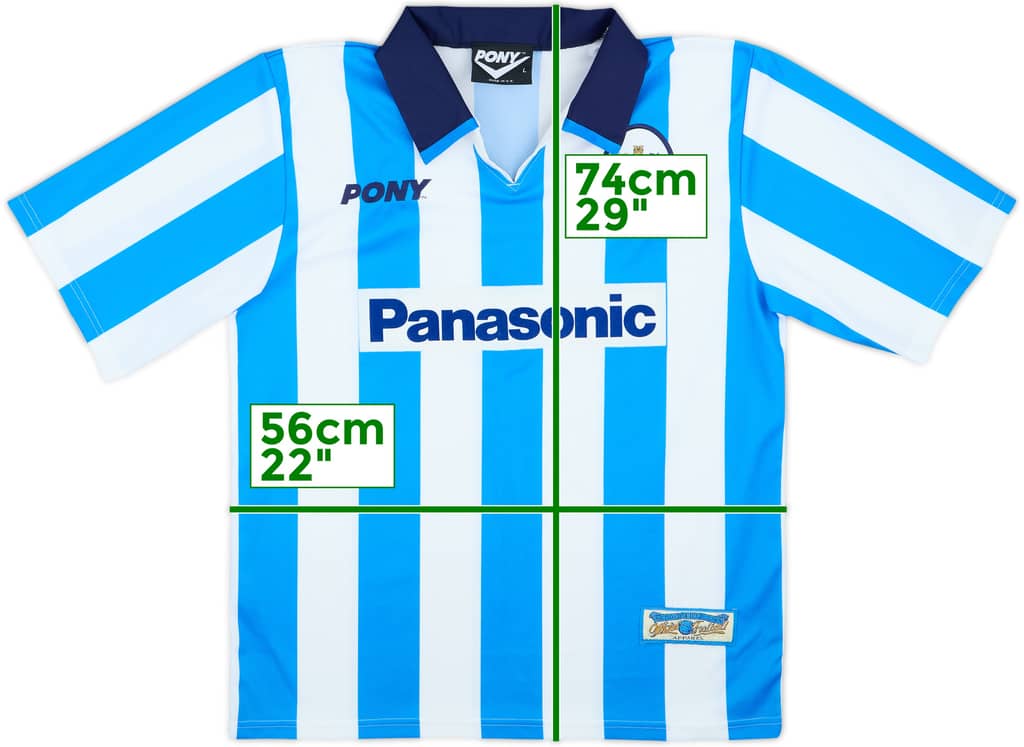 1997-99 Huddersfield Camiseta de local - 8/10 - (L)