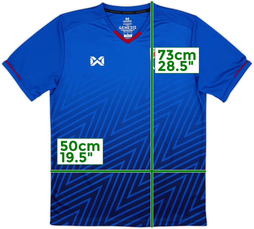 2018-19 Thailand Warrix Training Shirt - 8/10 - (L)