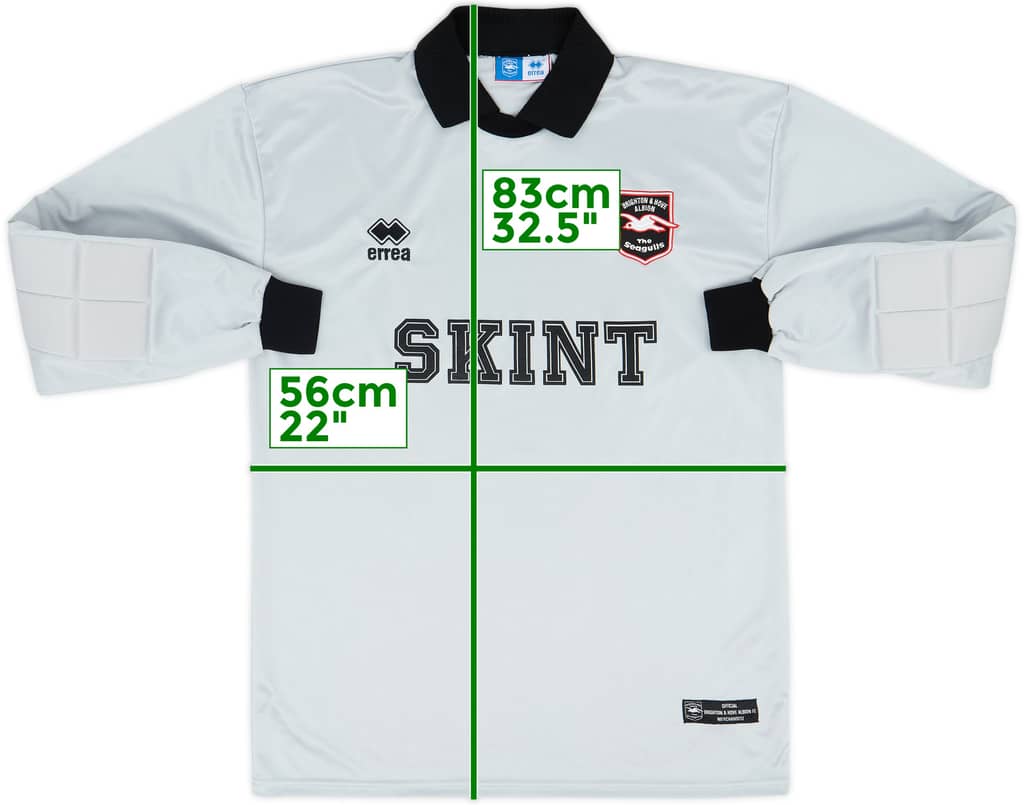 2002-03 Brighton GK Shirt - 9/10 - (XL)