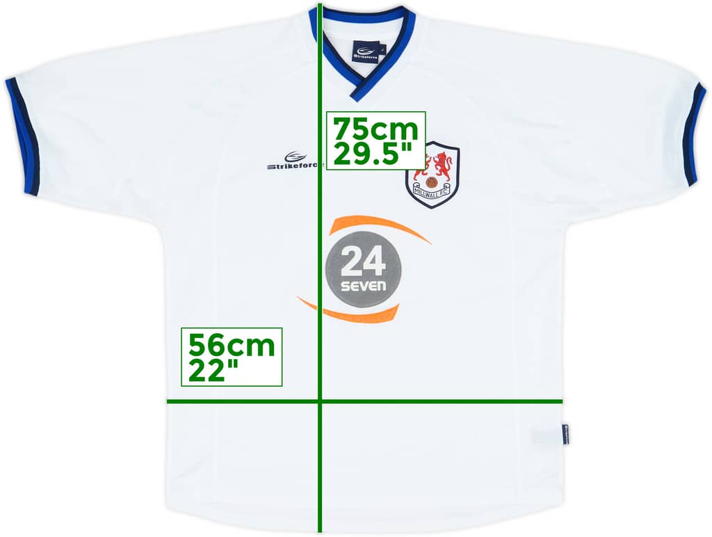 2001-02 Millwall Away Shirt - 9/10 - (L)