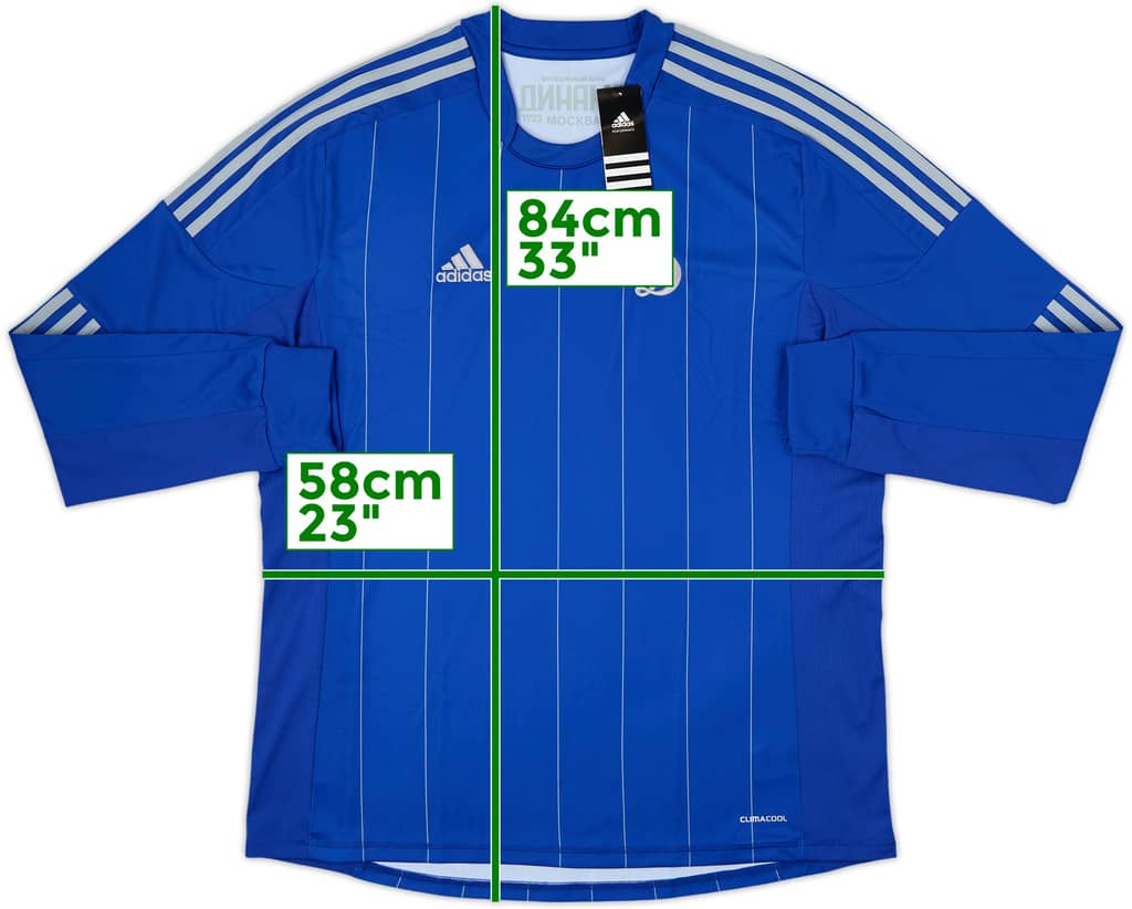 2012-13 Dynamo Moscow Home L/S Shirt (XL)