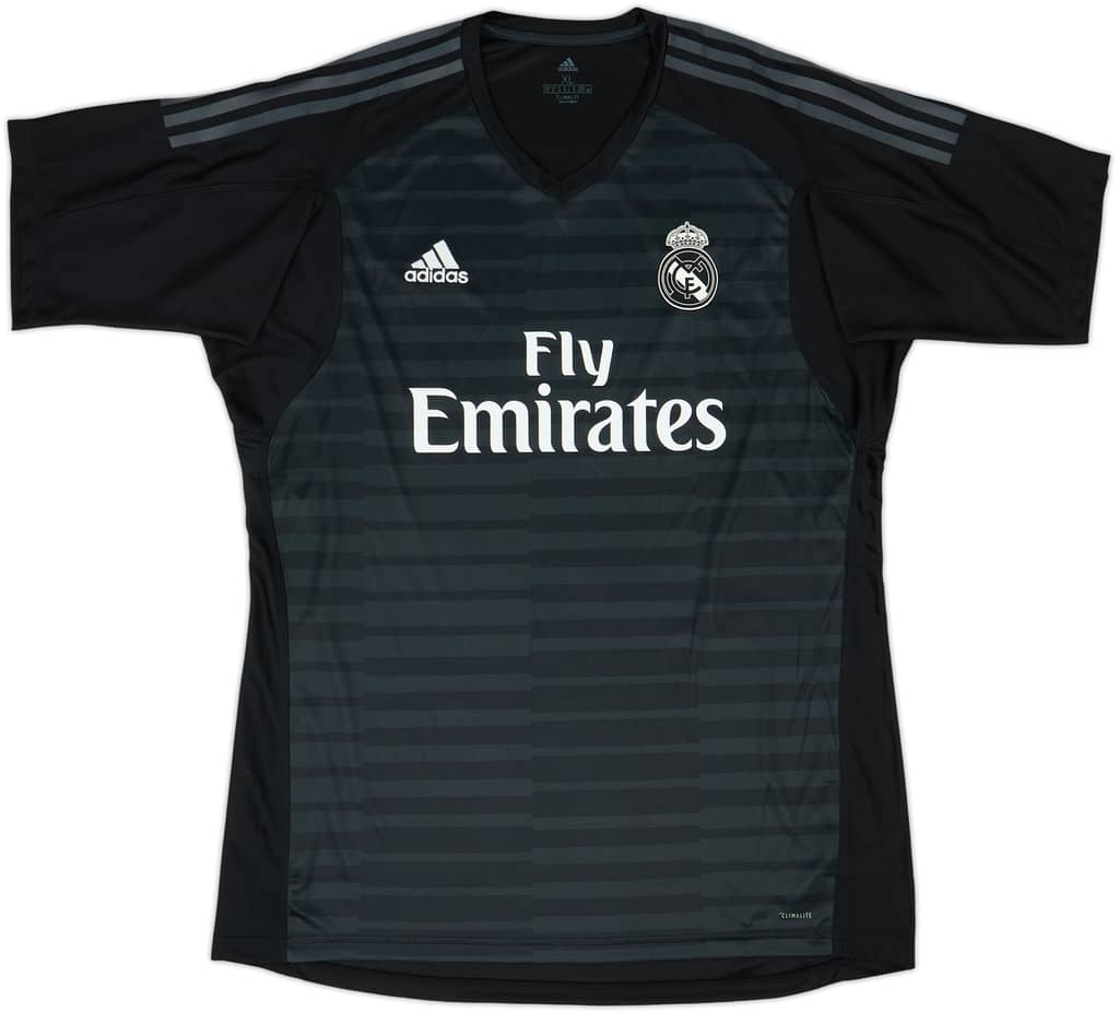 2018-19 Real Madrid GK S/S Shirt - 10/10 - (XL)