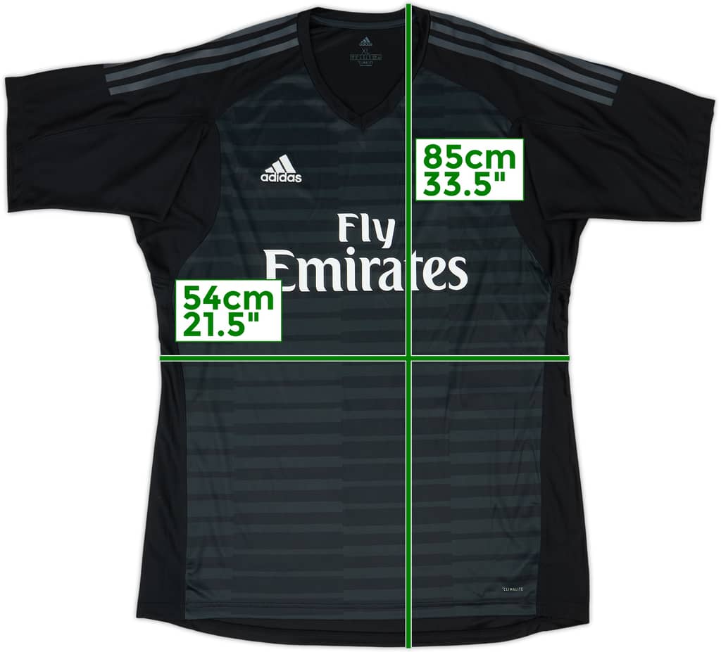2018-19 Real Madrid GK S/S Shirt - 10/10 - (XL)