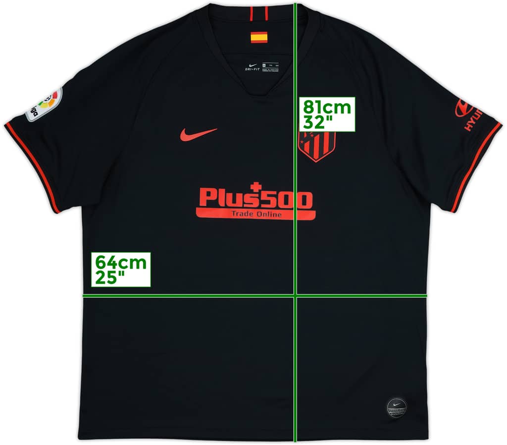 2019-20 Atletico Madrid Away Shirt - 10/10 - (XXL)
