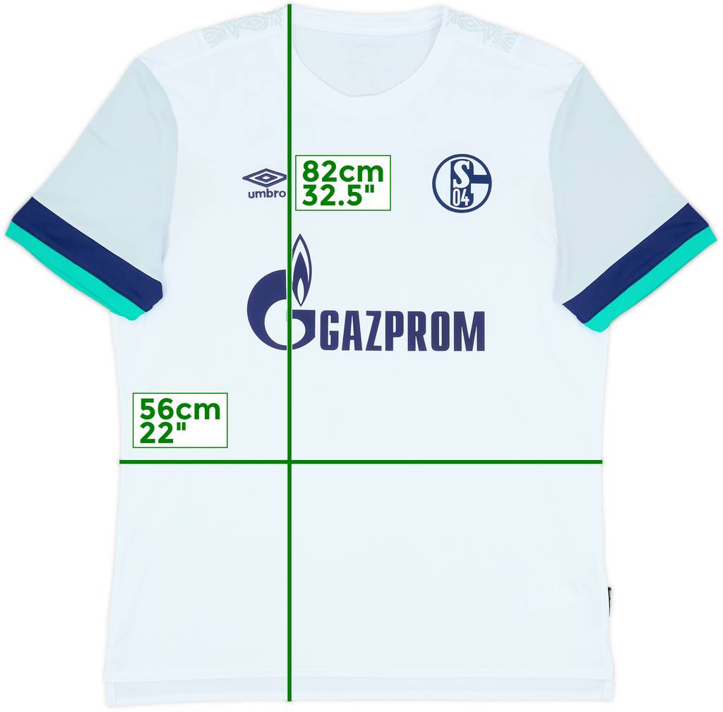 2019-20 Schalke Away Shirt - 7/10 - (XL)