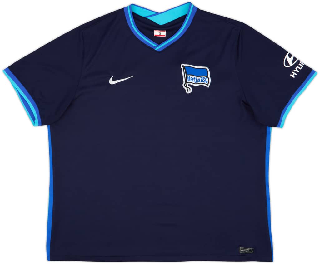 2021-22 Hertha Berlin Away Shirt - 8/10 - (XXL)